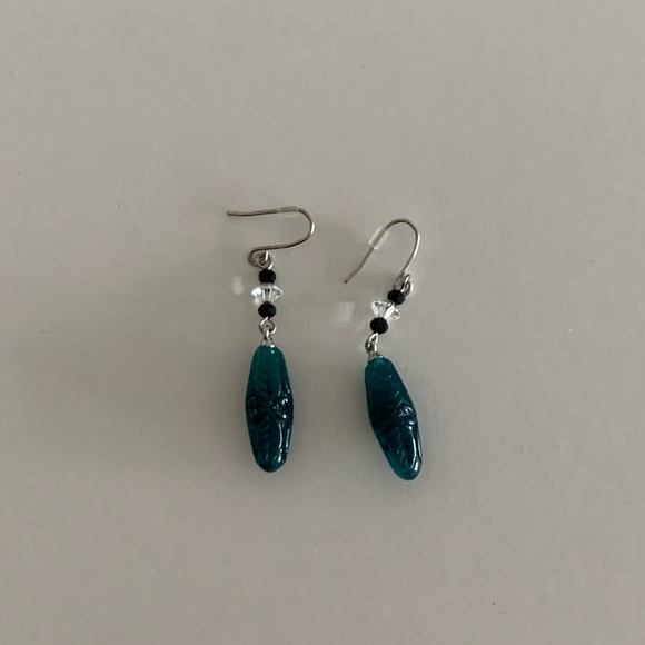 Lauren Ralph Lauren Jade Look Dangle Earrings - Picture 1 of 1